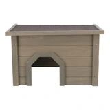 Ház Fából Nyúlnak 50 × 30 × 37 cm,  Szürke-Zöld