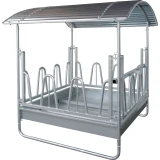 Hengerbála etető négyszögletes horg. standard