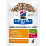 Hills PD Feline C/D Stress + Metabolic 12x85g Multipack
