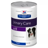 Hills Pescription Diet  Canine U/D 370 g - urát- és cisztin-húgykövek feloldása; urát-, oxalát-,