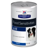 Hills Pescription Diet  Canine Z/D Ultra 370 g - táplálékallergia étrendi kezelése,kimutatása el