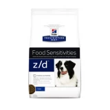 Hills Pescription Diet  Canine Z/D Ultra 10 kg - táplálékallergia étrendi kezelése,kimutatása el