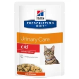 Hills Pescription Diet  Feline C/D Multicare Urinary Stress Chicken 12x85g - a stressz okozta Id