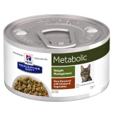 Hills Pescription Diet  Feline Metabolic 82 g - elhízott és túlsúlyos macskák étrendi kezelése,