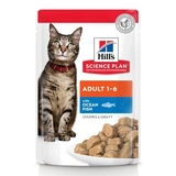 Hills Science Plan Feline Adult Ocean Fish CiG Alutasak 12x85g Multipack
