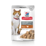 Hills Science Plan Feline Young Adult SterilzedCat Turkey Alutasak 12x85g