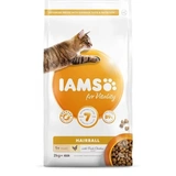 Iams Cat Adult Hairball Control csirke macskatáp 2kg