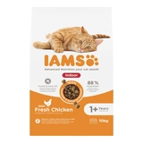 Iams Cat Adult Indoor csirke macskatáp 10kg