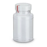 IDEXX 120 ml palack habzásgátlóval, vonaljelzéssel, 200 db Natrium thio. nélkül, zsugorszalag