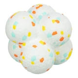 .Játék Light & Strong, buboréklabda, EPS, 8 cm, fehér/többszínű