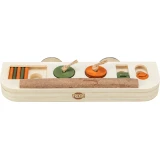 Játék madárnak snack kereső fából 25x4x9cm