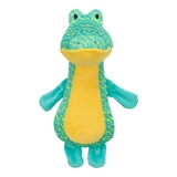 .Játék plüss aligátor 29cm zöld