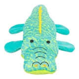 .Játék plüss krokodil 33cm türkíz