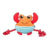 .Játék plüss rák 28cm narancssárga