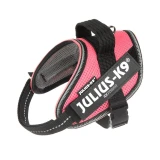 .JULIUS-K9 IDC POWAIR kutyahám felirattal XS pink