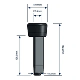 Kehelygumi 23mm Non vented 152xN/Ax59mm