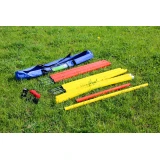 KERBL 3 részes agility szett, piros/sárga