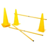 KERBL Agility ugrószett, sárga, három akadállyal