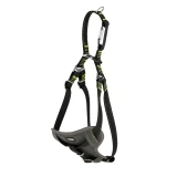 KERBL Biztonsági hám kocsiba fekete, M, 50-65 cm, 20 mm