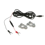 KERBL Csatlakozókábel autó vagy villanypásztor akkumulátorhoz