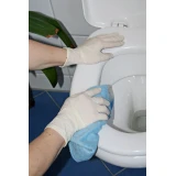 KERBL Egyszerhasználatos Latex kesztyű L, 100db púdermentes