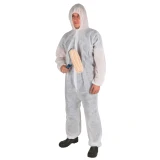 KERBL Eldobható overál, fehér, M