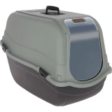 KERBL Emma Eco alomdoboz fekete/zöld-szürke, 65 x 44 x 46 cm