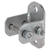 KERBL Falra szerelhető kengyel legelőkapuhoz