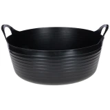 KERBL FlexBag flexibilis vödör 15L, fekete