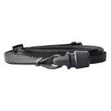 KERBL GoLeyGo 2.0 póráz, lapos fekete, 140-200 cm, 10 mm