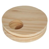 KERBL Gondolkodó és tanulójáték rágcsálóknak, forgó kerék, 19 cm
