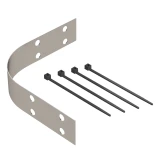 KERBL Hurokvédő melegítőkábelhez, 4 db kábelkötegelővel