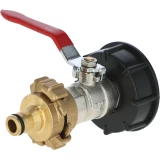 KERBL IBC adapter S60x6, Geka kapcsolóval és Gardena csatlakozóval