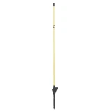 KERBL Kerek üvegszálas karó 110 cm, erős változat, sárga, 10 db/cs