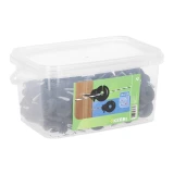 KERBL Kompakt körszigetelő, fekete, 115 db/cs