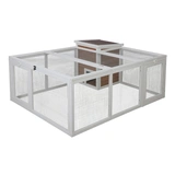 KERBL Kültéri ketrec beépített búvóhellyel 132 x 102 x 59 cm