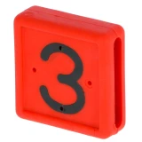 KERBL Lábjelölőszám, 10 db/cs, 3