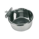 KERBL Madáretető csésze acél 300 ml, 9 cm felcsavarozható