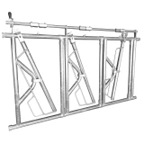 KERBL Önzáródó ajtó fedett etetőkhöz (291294, 291289)