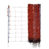 KERBL OviNet Premium, 50 m, narancs, 108 cm, egy leszúrós