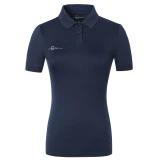KERBL Polo Shirt női rövid ujjú póló, tengerkék, XL
