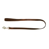 KERBL Póráz VEGAS barna, 240 cm/22 mm