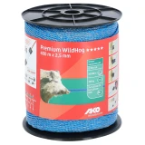 KERBL Premium WildHog vezeték, 400 m, 6x0,25 cu, kék