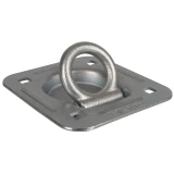 KERBL Rögzítőszem, lappal, 114x124  mm, horganyzott