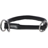 KERBL Róma fojtónyakörv, bőr, 45 cm, 8 mm, fekete