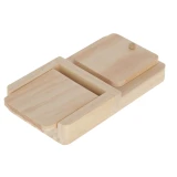KERBL Snack Box gondolkodó és tanulójáték rágcsálóknak, 21x11x3,5 cm