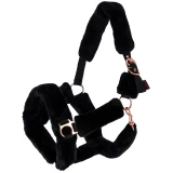 KERBL SuperSoft kötőfék, fekete, cob