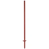 KERBL Szögletes acél karó 3 mm 150 cm, 10 db