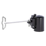 KERBL T-karó sarok, szalaghoz és vezetékhez, fekete