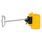 KERBL T-karó sarok, szalaghoz és vezetékhez, sárga